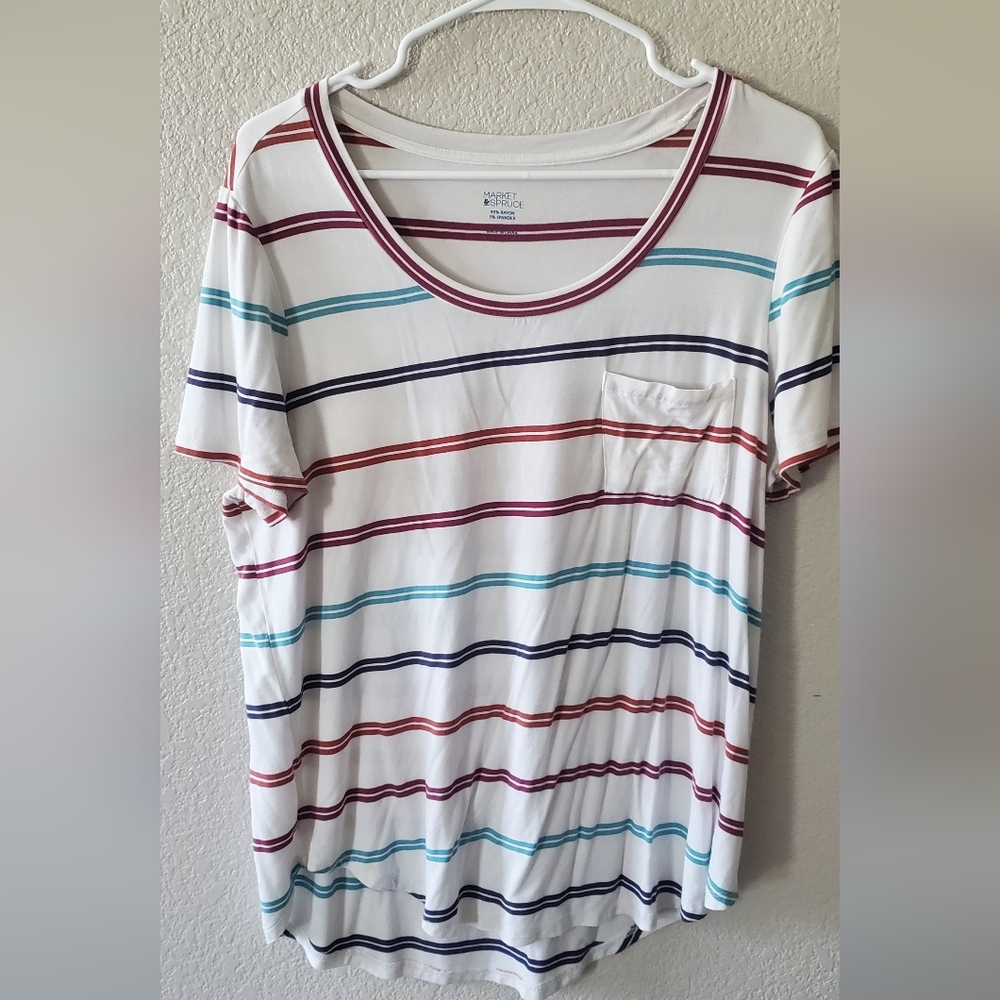 Elaine Pocket Short Sleeve Tee